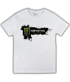 Monster Energy на белой
